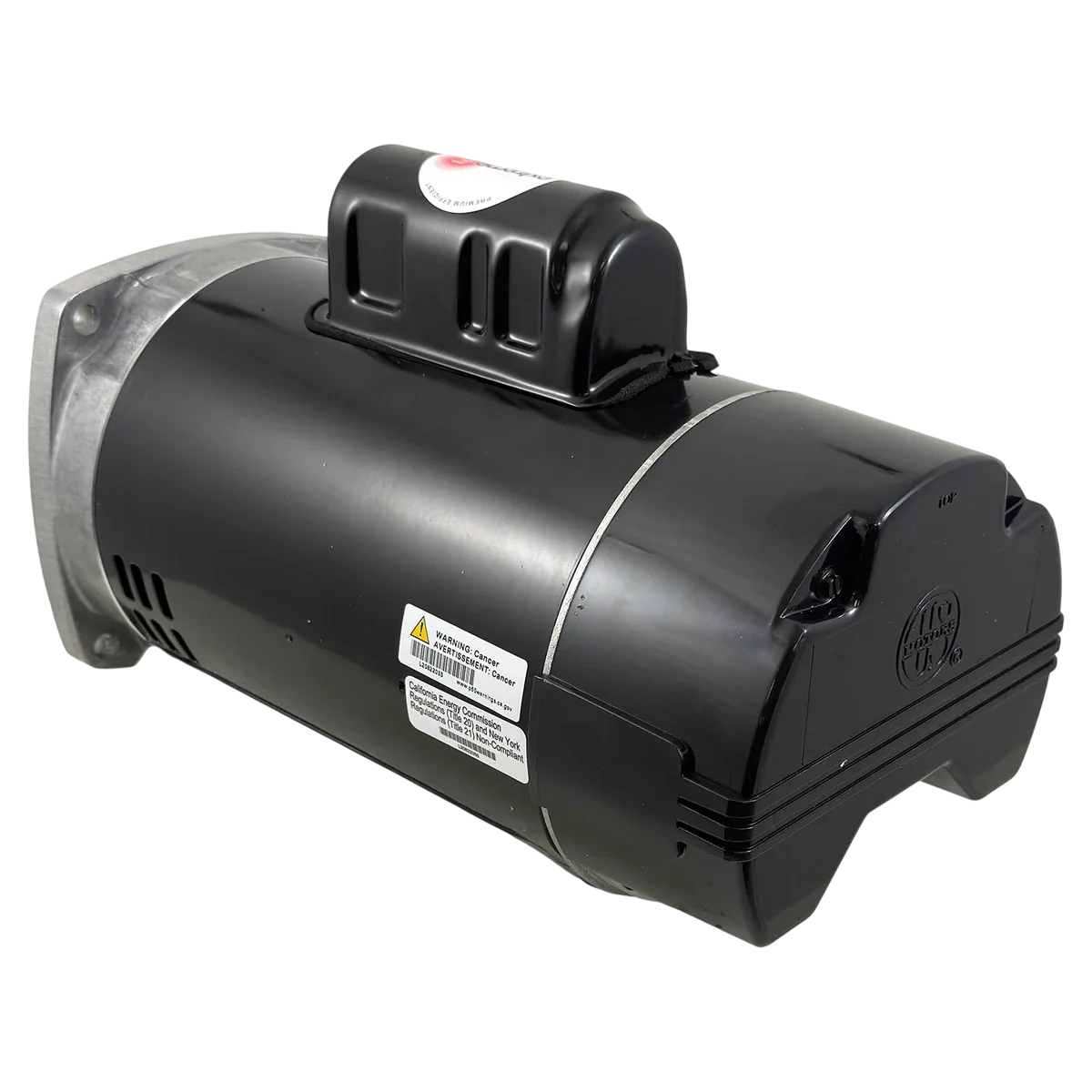 Nidec Motor Corp/US Motors 0.75HP 2-Speed 56Y Pool Motor (ASB2980) — reverse view