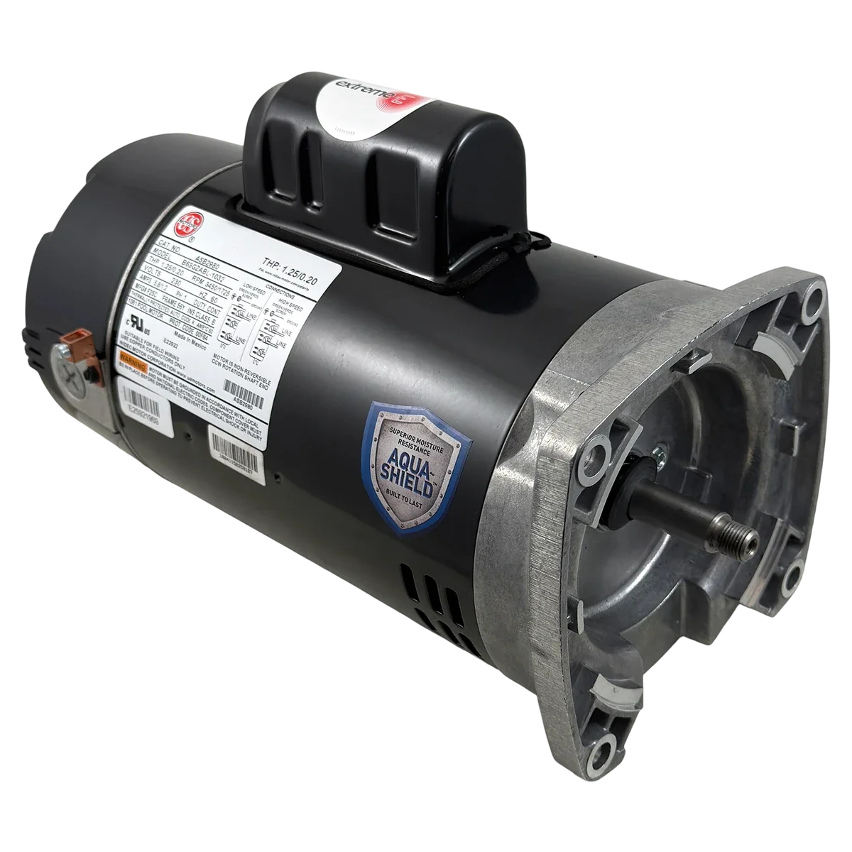 Nidec Motor Corp/US Motors 0.75HP 2-Speed 56Y Pool Motor (ASB2980)