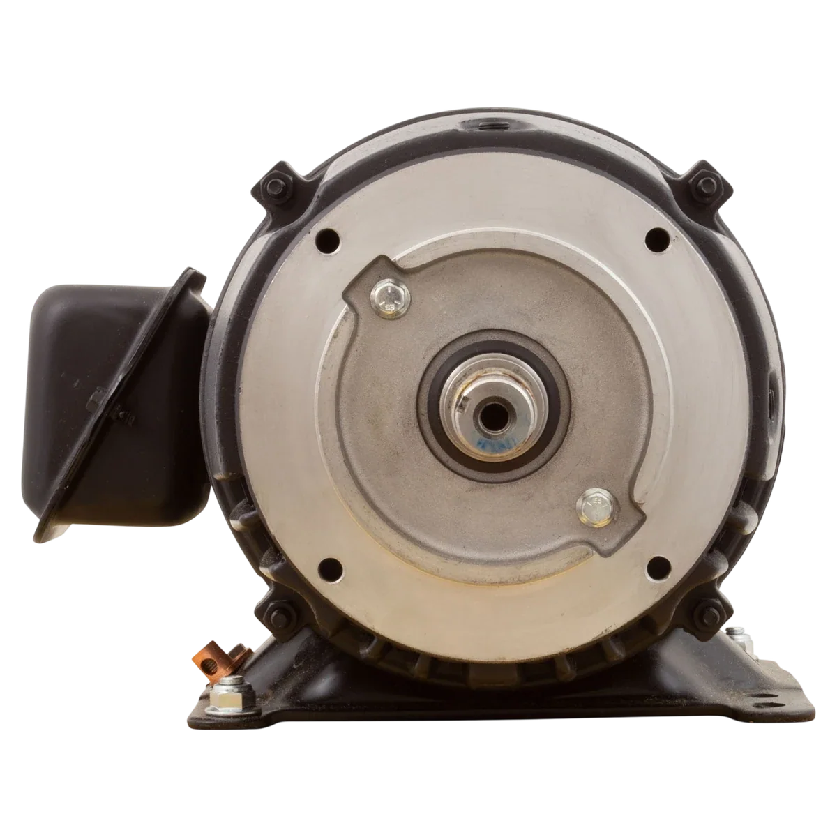 Nidec Motor Corp/US Motors EQ Series 7.5 HP 3-Phase Motor (EEQK750) — shaft view