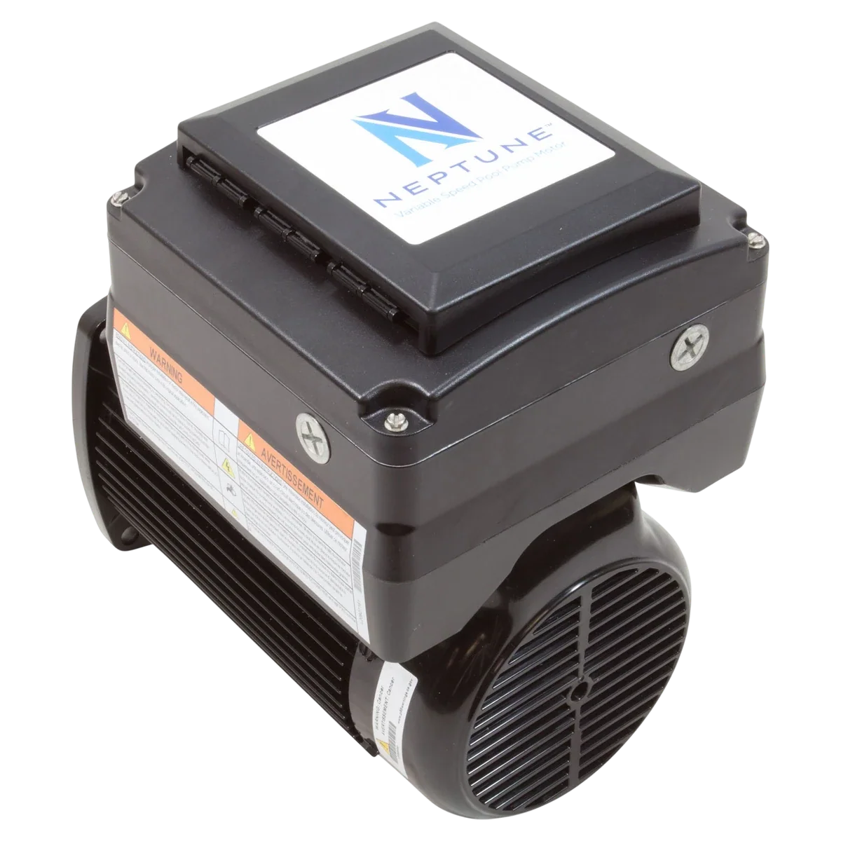 Nidec Motor Corp/US Motors Neptune 1.65 THP Variable Speed Motor (NPTQ165) — reverse view