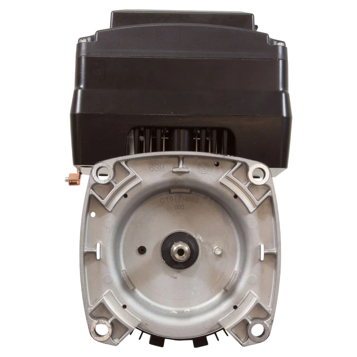 Nidec Motor Corp/US Motors Neptune 1.65 THP Variable Speed Motor (NPTQ165) — shaft view