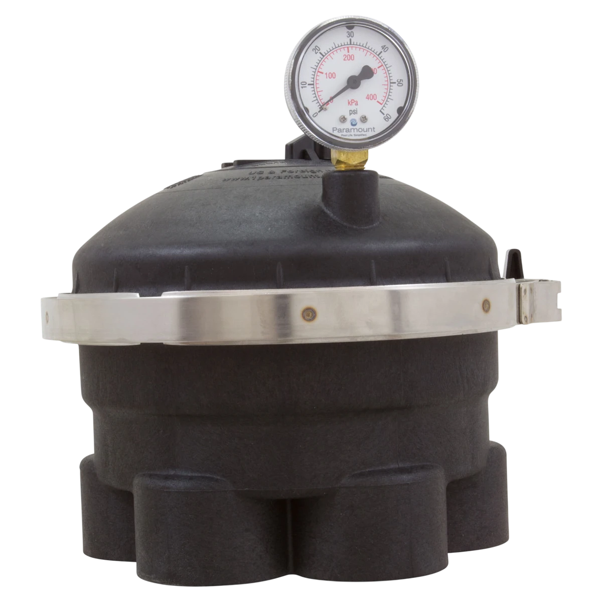 Paramount Complete Water Valve 6-Port 2 Inch (004302418403) — side view