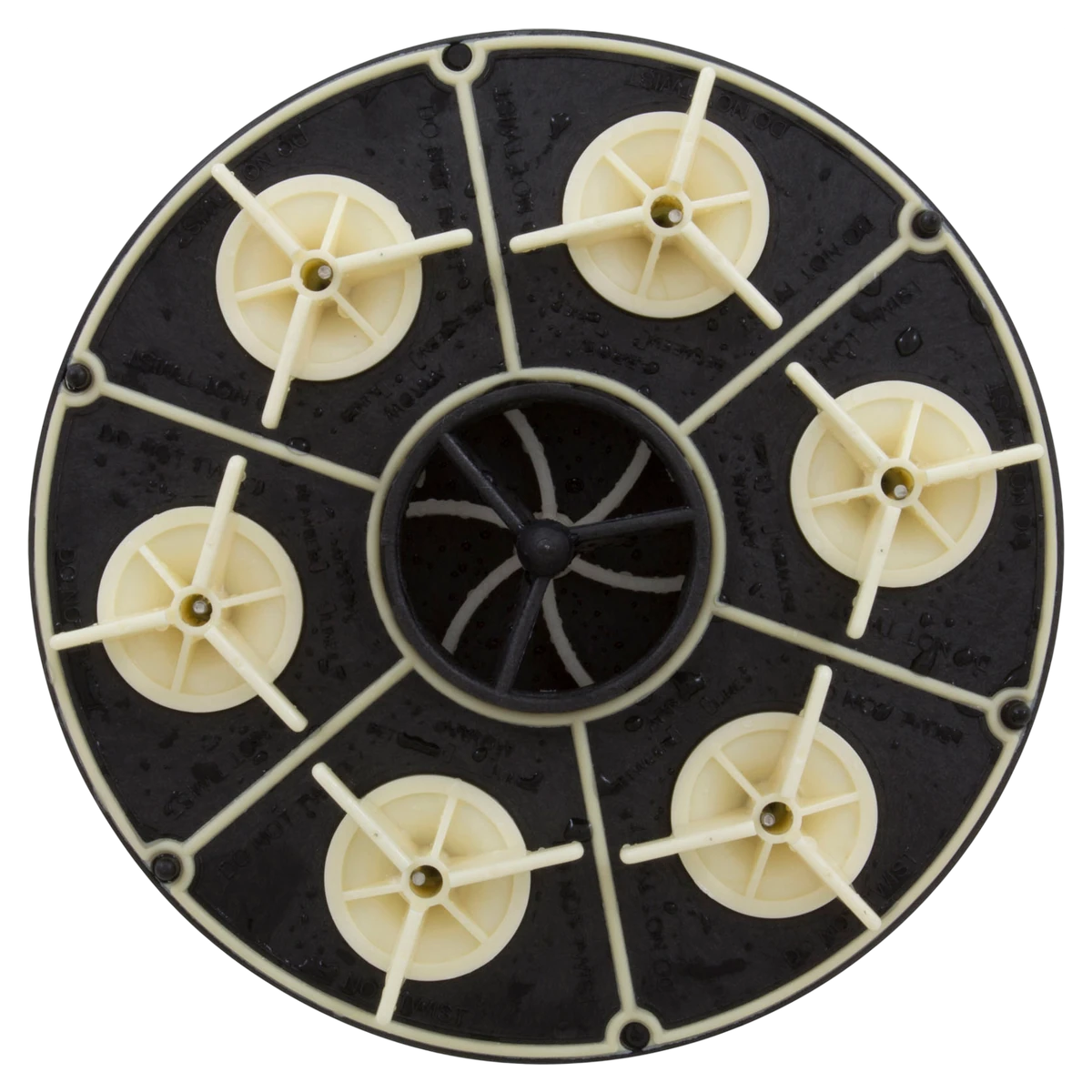 Paramount Leisure Industries Water Valve 2-Port 4-Gear Module (004-302-4400-00) — back view
