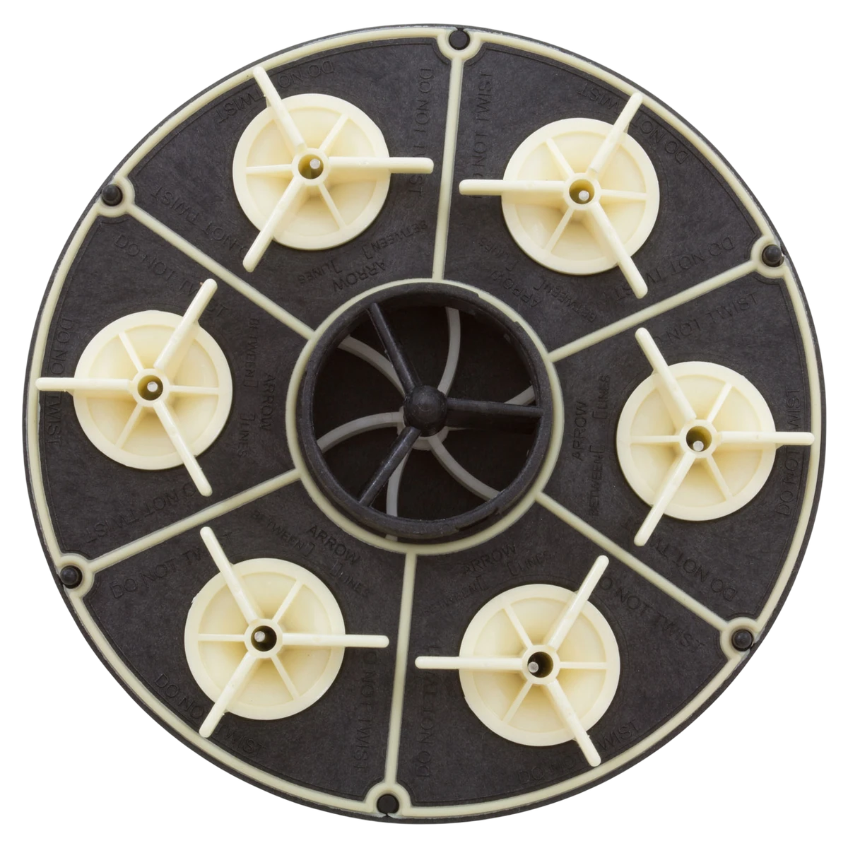 Paramount Leisure Industries Water Valve Module 2 Port 5 Gear (004-302-4402-00) — bottom view
