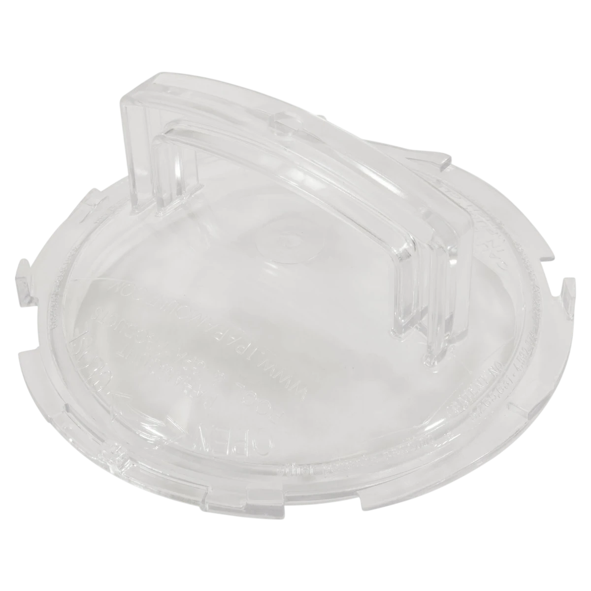 Paramount Leisure Industries Debris Canister Internal Lid (005-152-4580-00) — reverse view