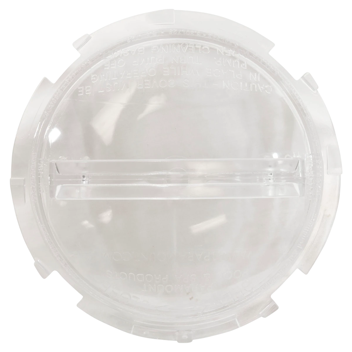 Paramount Leisure Industries Debris Canister Internal Lid (005-152-4580-00) — top view