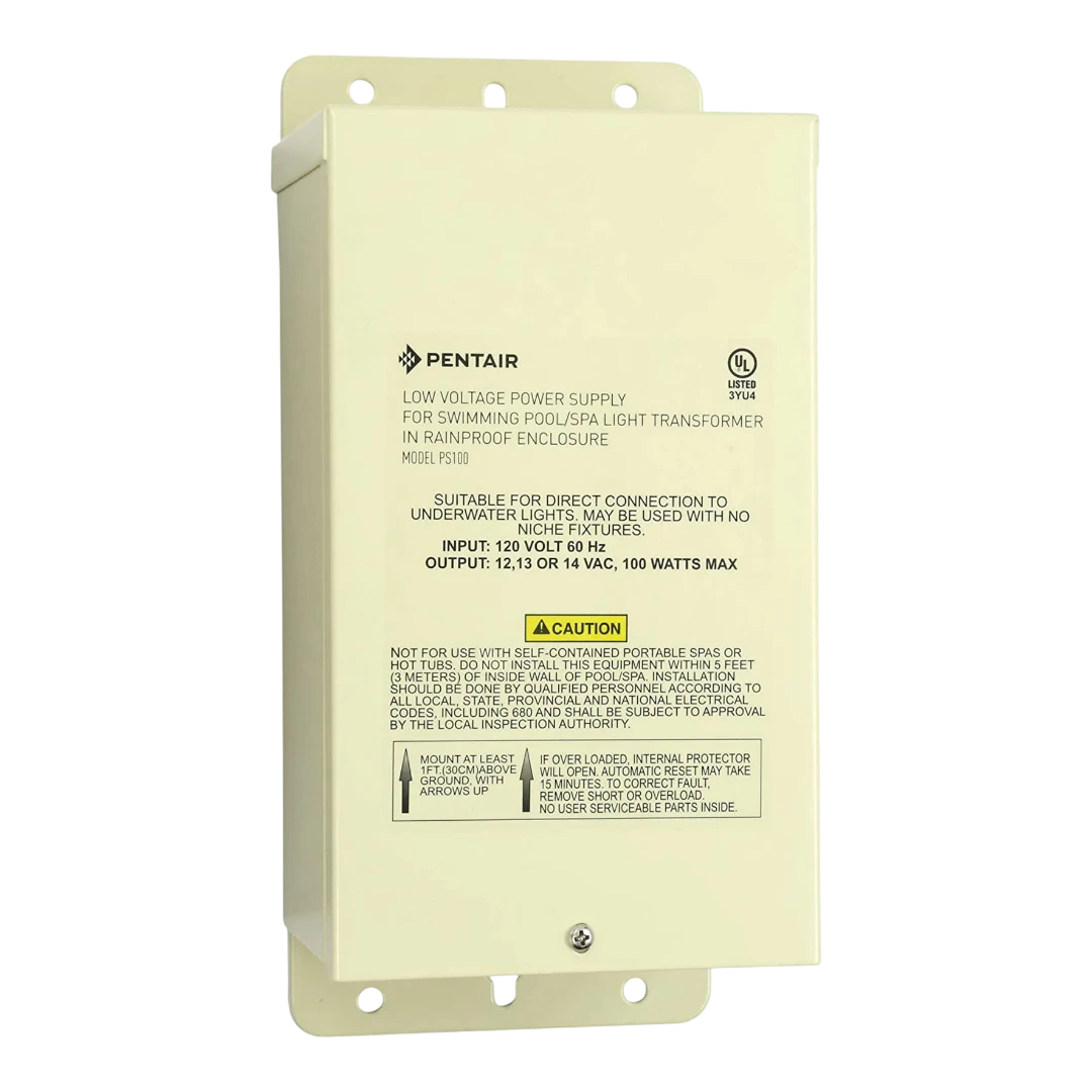 Pentair 12V 100 Watts light transformer for pools and landscape lighting