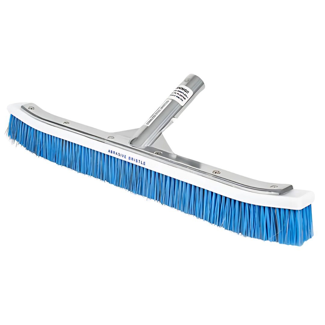 Pentair 18 inch aluminum back pool brush with blended stainless steel and nylon bristles