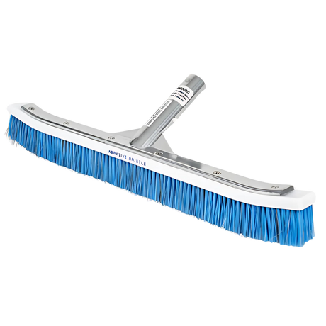 Pentair 18 inch aluminum back pool brush with blended stainless steel and nylon bristles