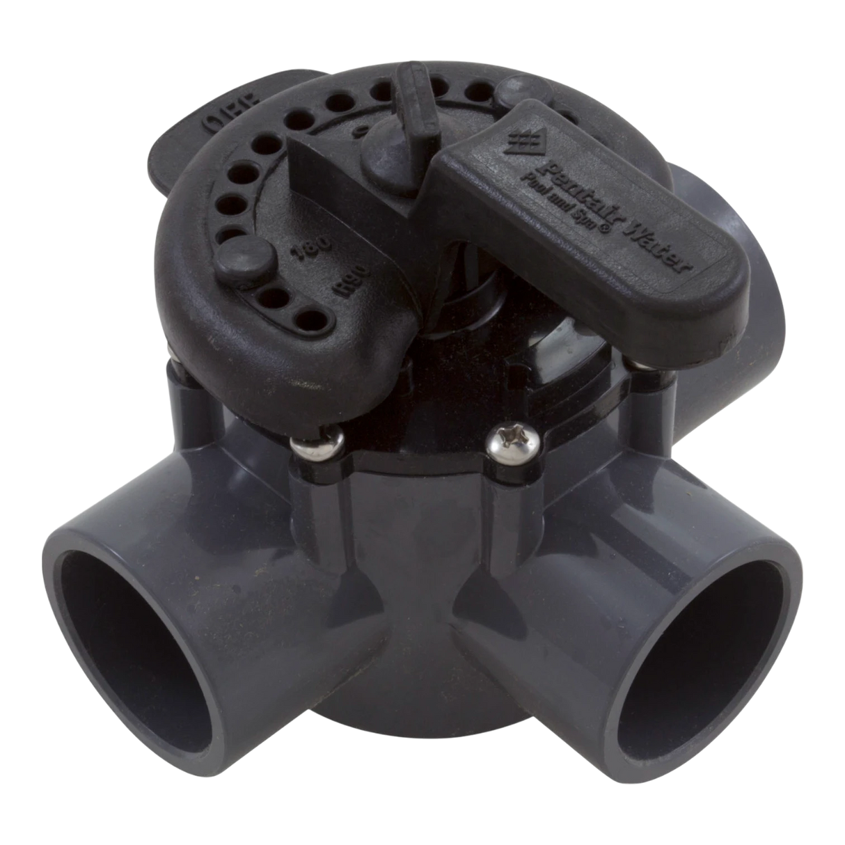 Pentair 263037, 3-Port Valve, 1.5 inch Slip, 2 inch Spigot