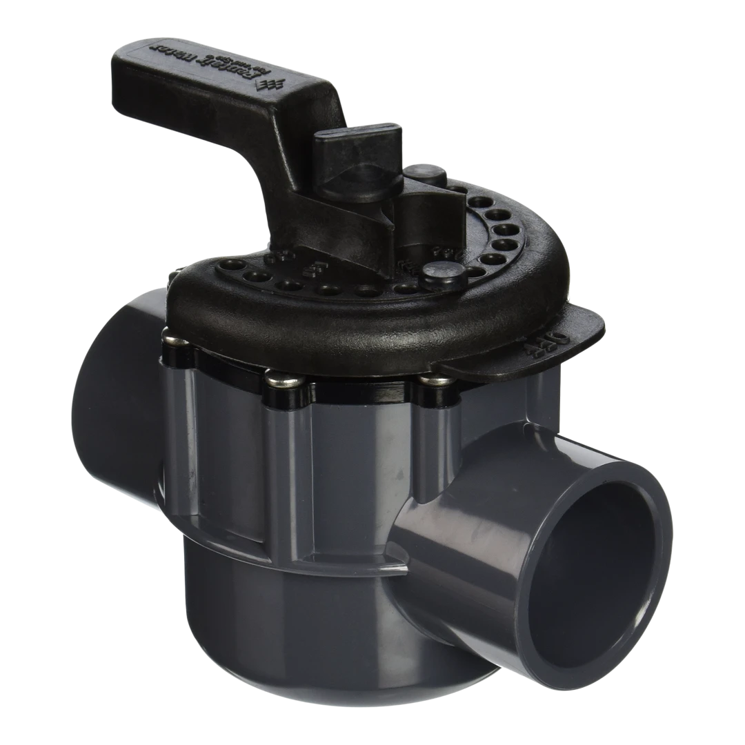 Pentair 263038 2-Way PVC Diverter Valve 1.5 inch x 2 inch