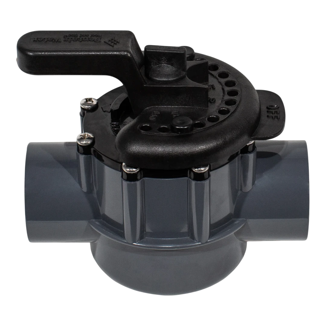 Pentair 263038 2-Way PVC Diverter Valve 1.5 inch x 2 inch