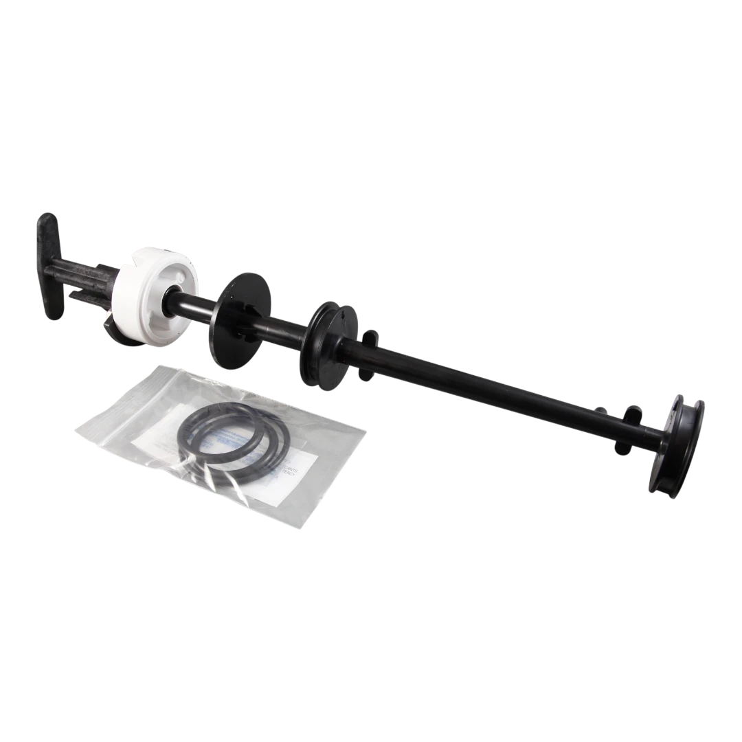 Pentair black plastic piston rod assembly for Slide MultiPort Valves.