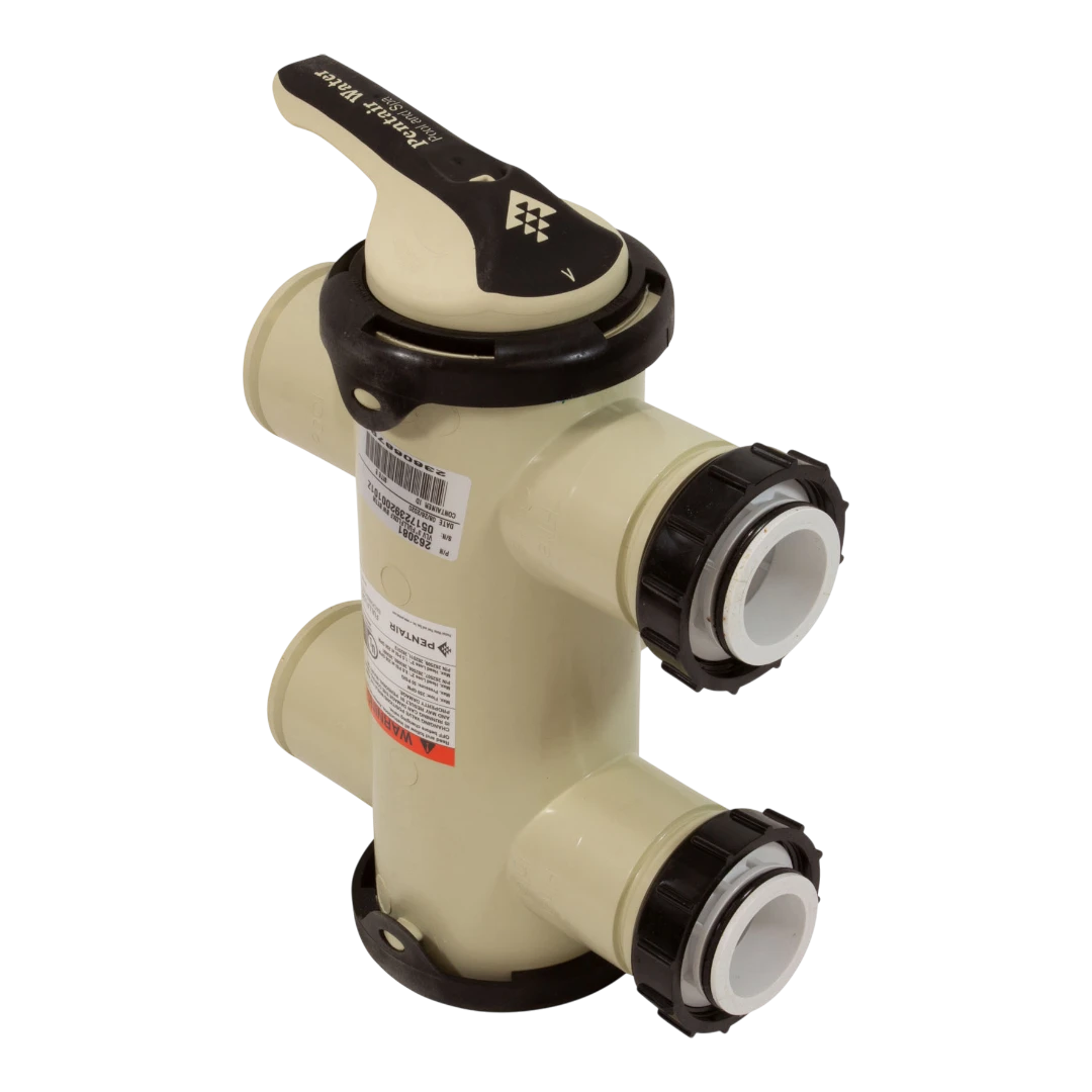 Pentair FullFloXF 263081 high performance backwash valve with bottom inlet