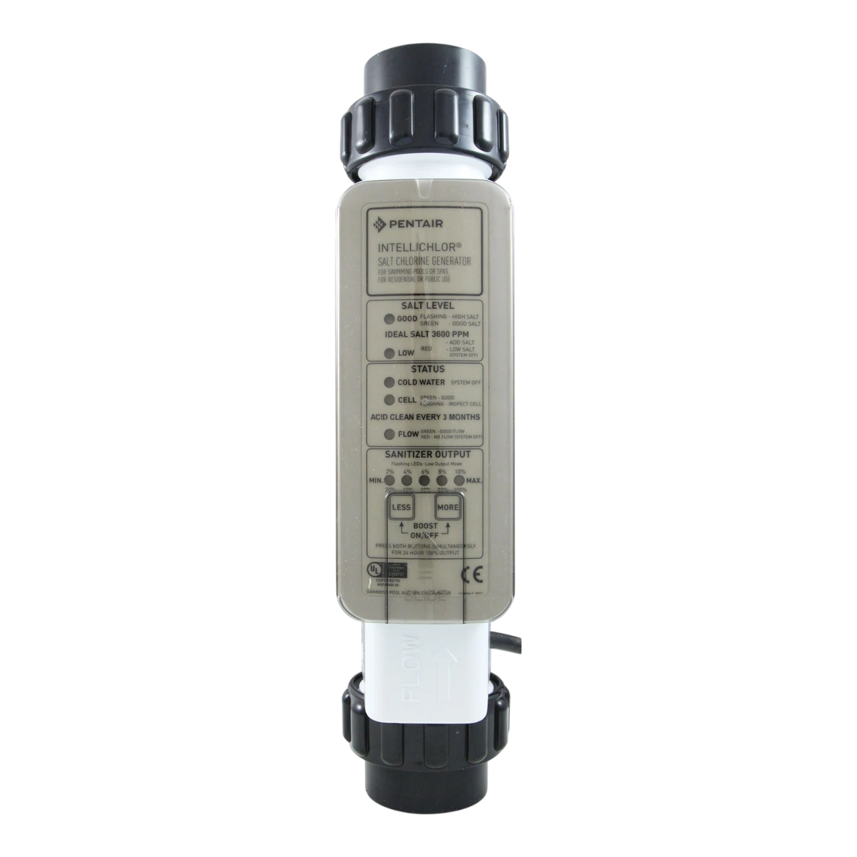 Pentair IntelliChlor Salt Cell, Top View