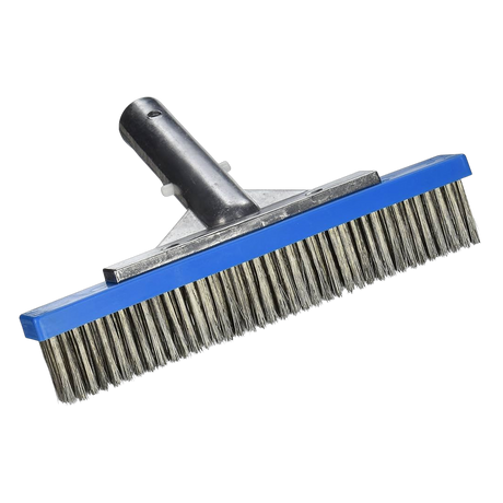 Pentair 9 inch Aluminum Back Stainless Steel Algae Brush for pool cleaning