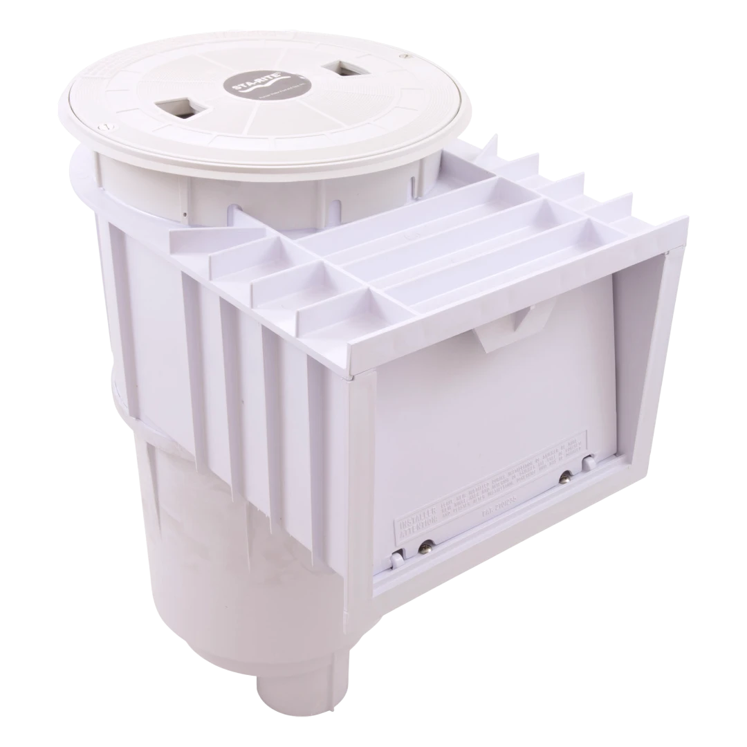 Pentair Sta-Rite U-3 SwimQuip Inground Skimmer White Lid Frame