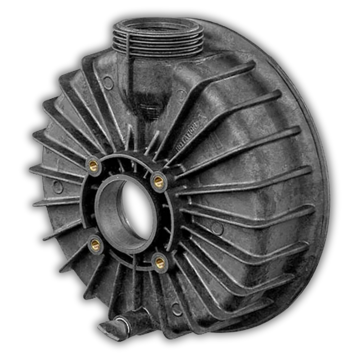 Pentair 355468 - Black Challenger Slip Inlet Front Housing