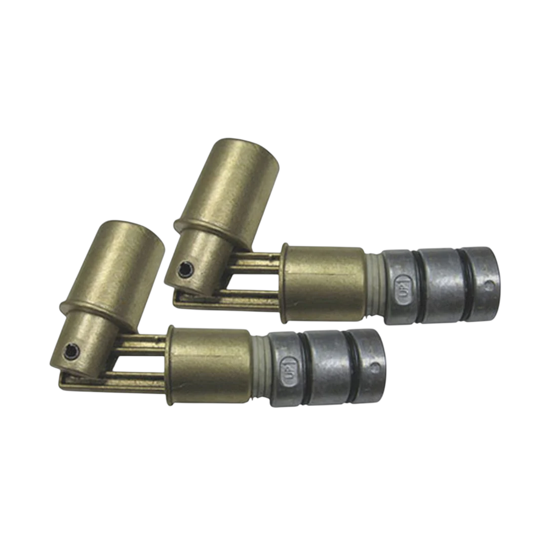 Perma-Cast Johnny Ladder Hinge Set in Bronze for 1.9 inch pool ladder rails