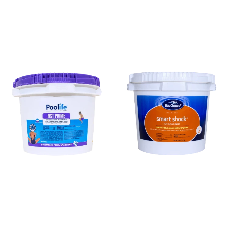Different types of chlorine for swimming pools