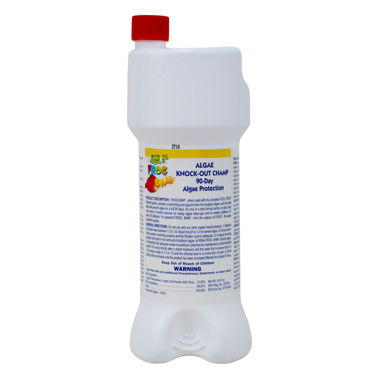 Pool Frog BAM! Algae KNOCK-OUT