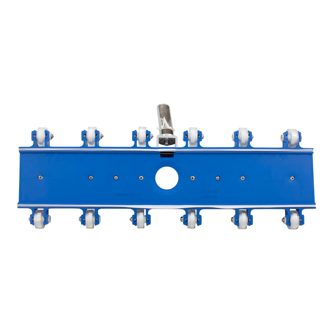 ProVac 22-inch commercial vacuum head for pool cleaning with swivel handle.