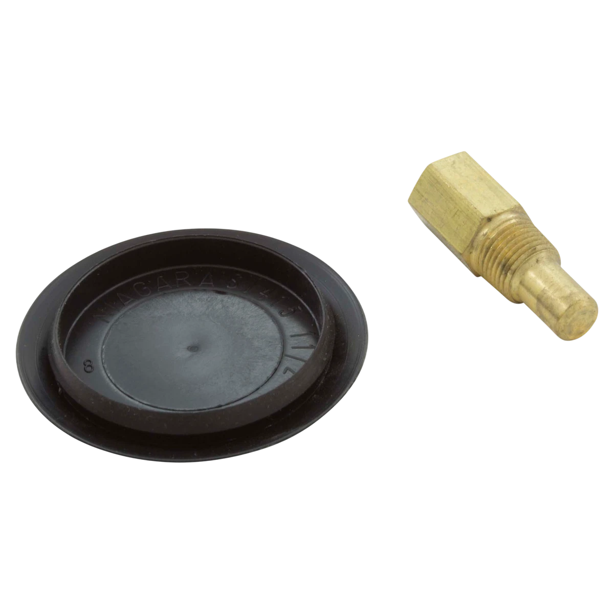 Raypak Rear Drain Plug & Cover Kit (005264F) — reverse view