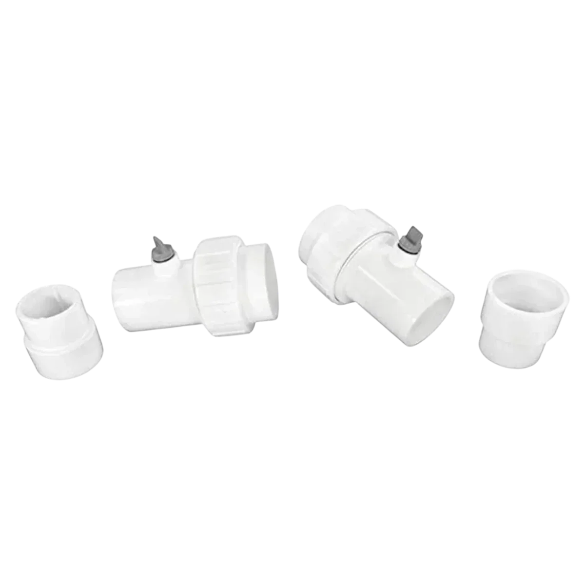 Raypak PVC Union Kit 2" w/ Drain Plug (H000317)
