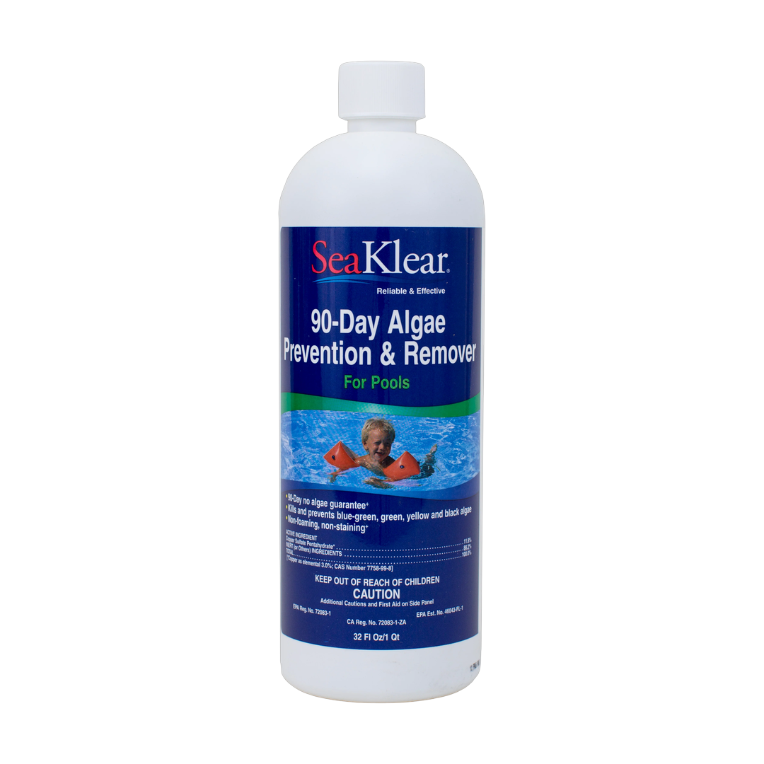 SeaKlear 90-Day Algae Prevention & Remover for Pools - EZ Pools - Brown Algae Removers For Boating Pools
