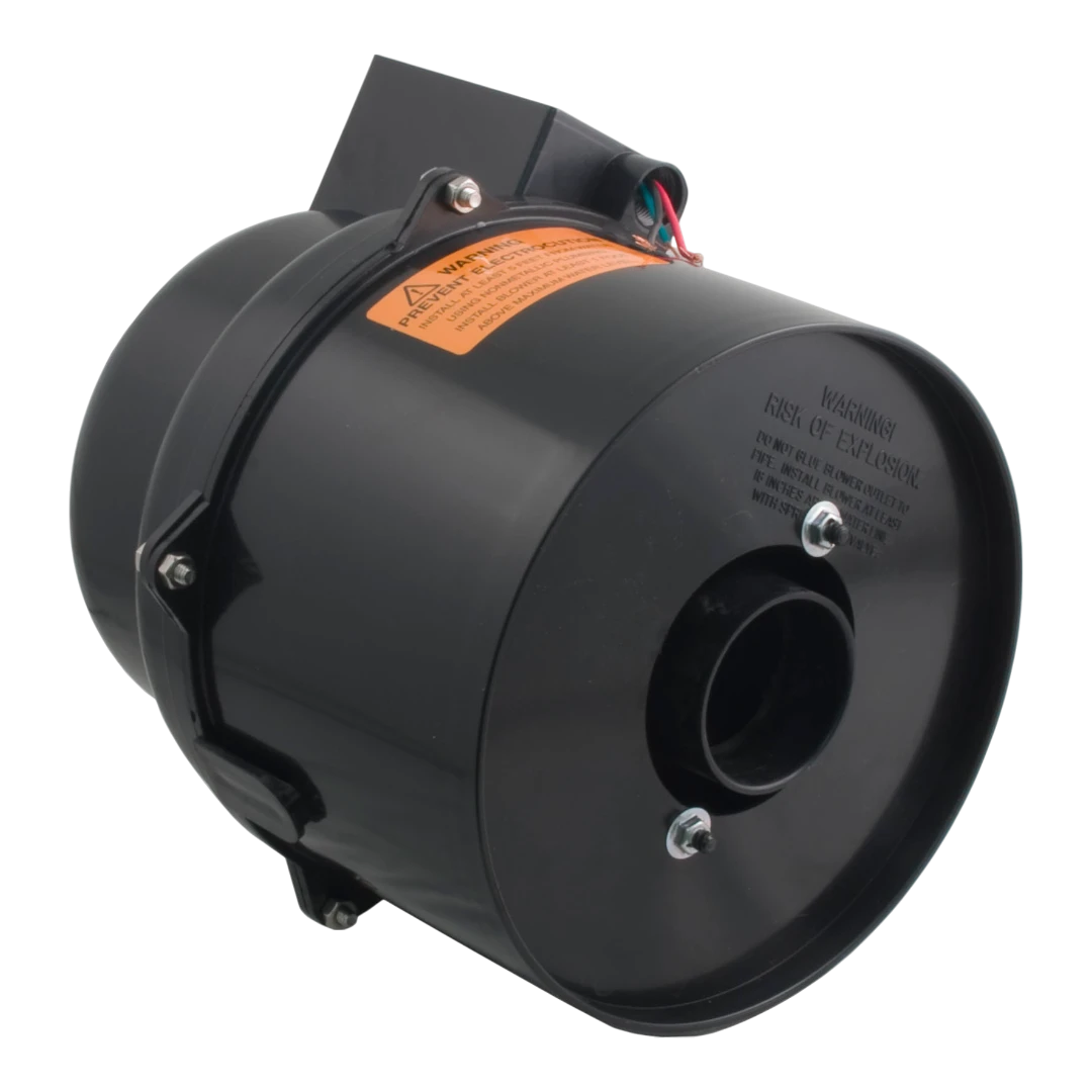 Silencer Air Blower 2 Horsepower, 240 Volts for spas