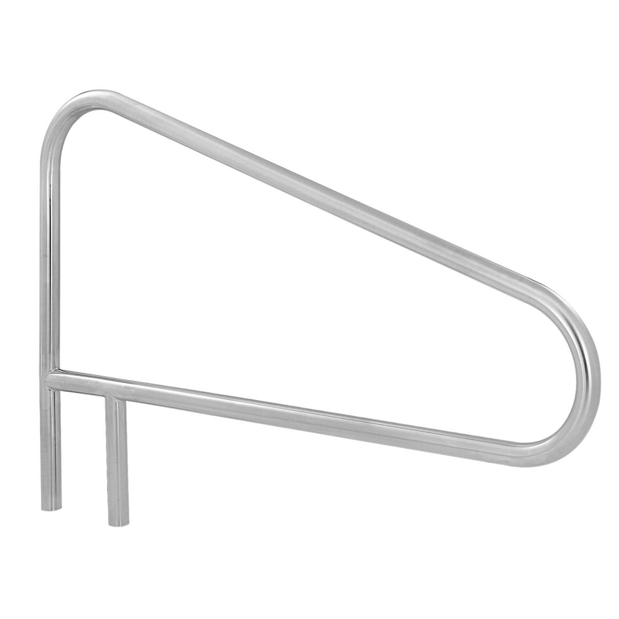 S.R. Smith 54" Stainless Steel 3-Bend Deck Railing for Swimming Pools