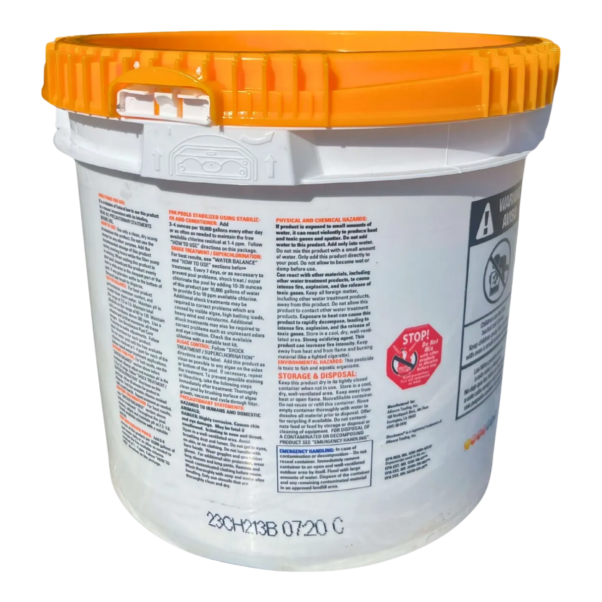Super Shockwave 73% Cal Hypo Pool Shock