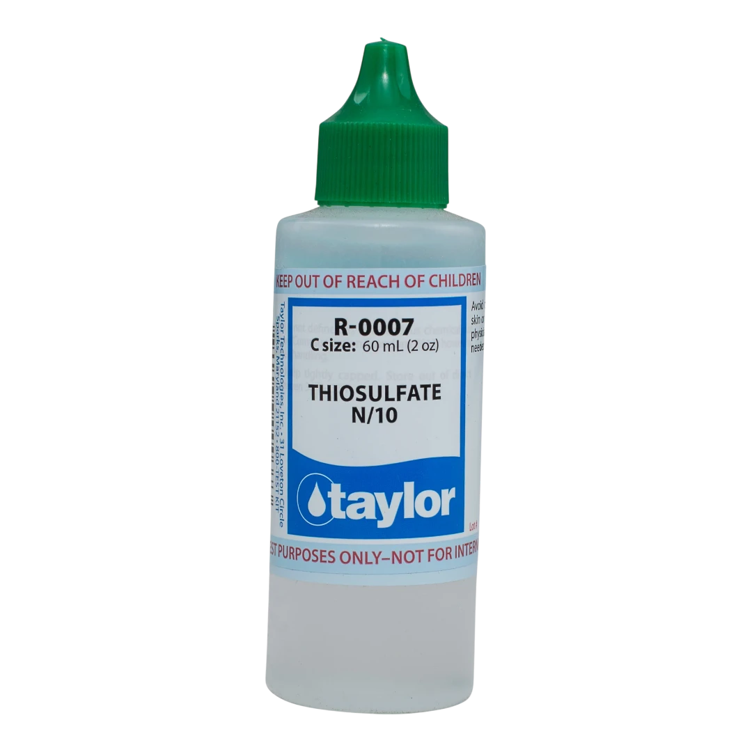 Taylor Thiosulfate N/10 - 2 oz dropper bottle reagent