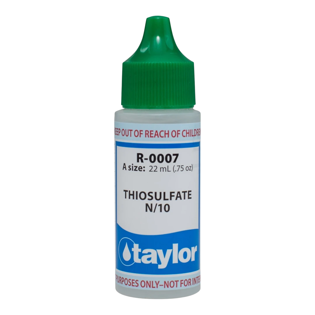 Taylor Thiosulfate N/10 - 3/4 oz dropper bottle reagent