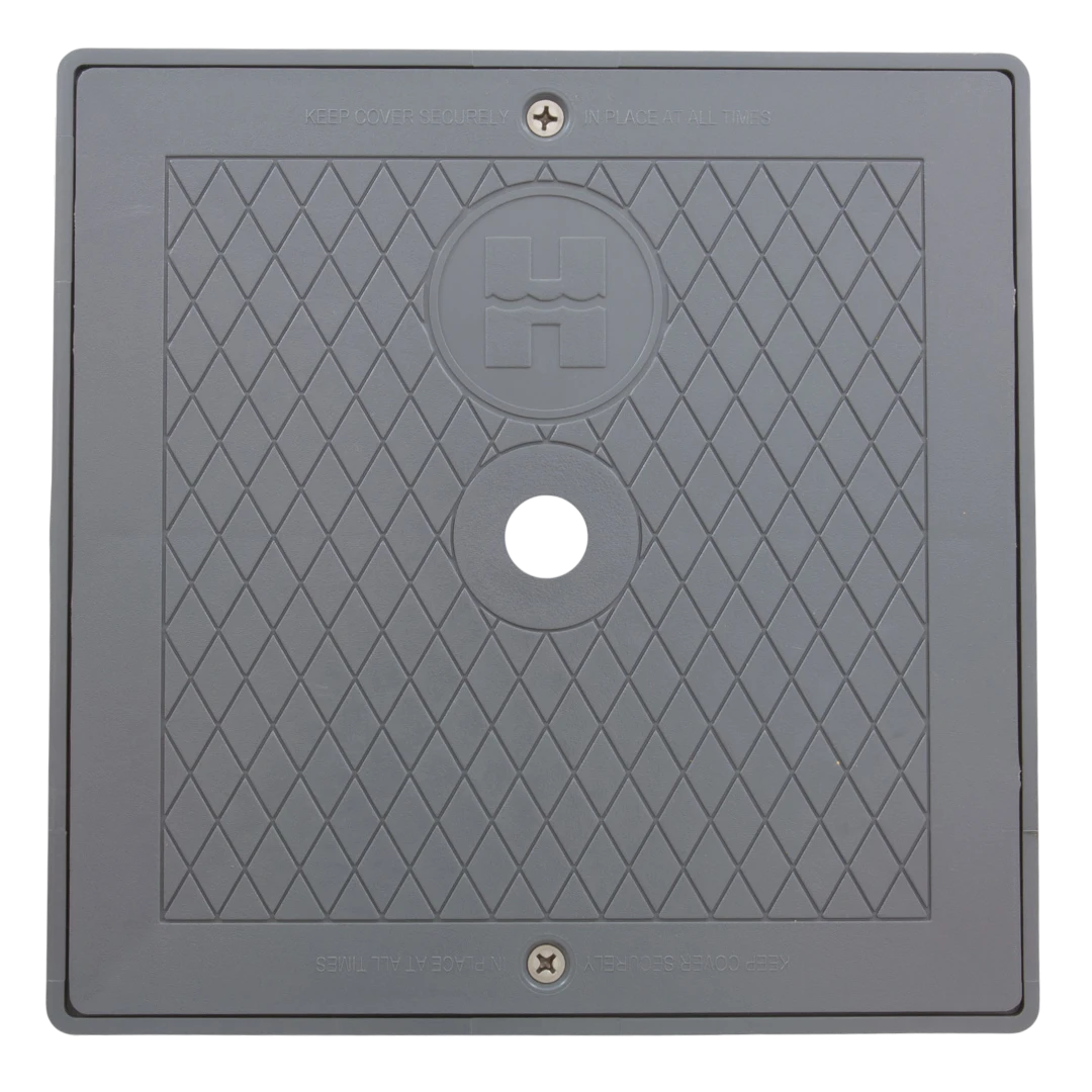 Top View of Hayward Dark Gray Square Skimmer - SPX1082EFDGR