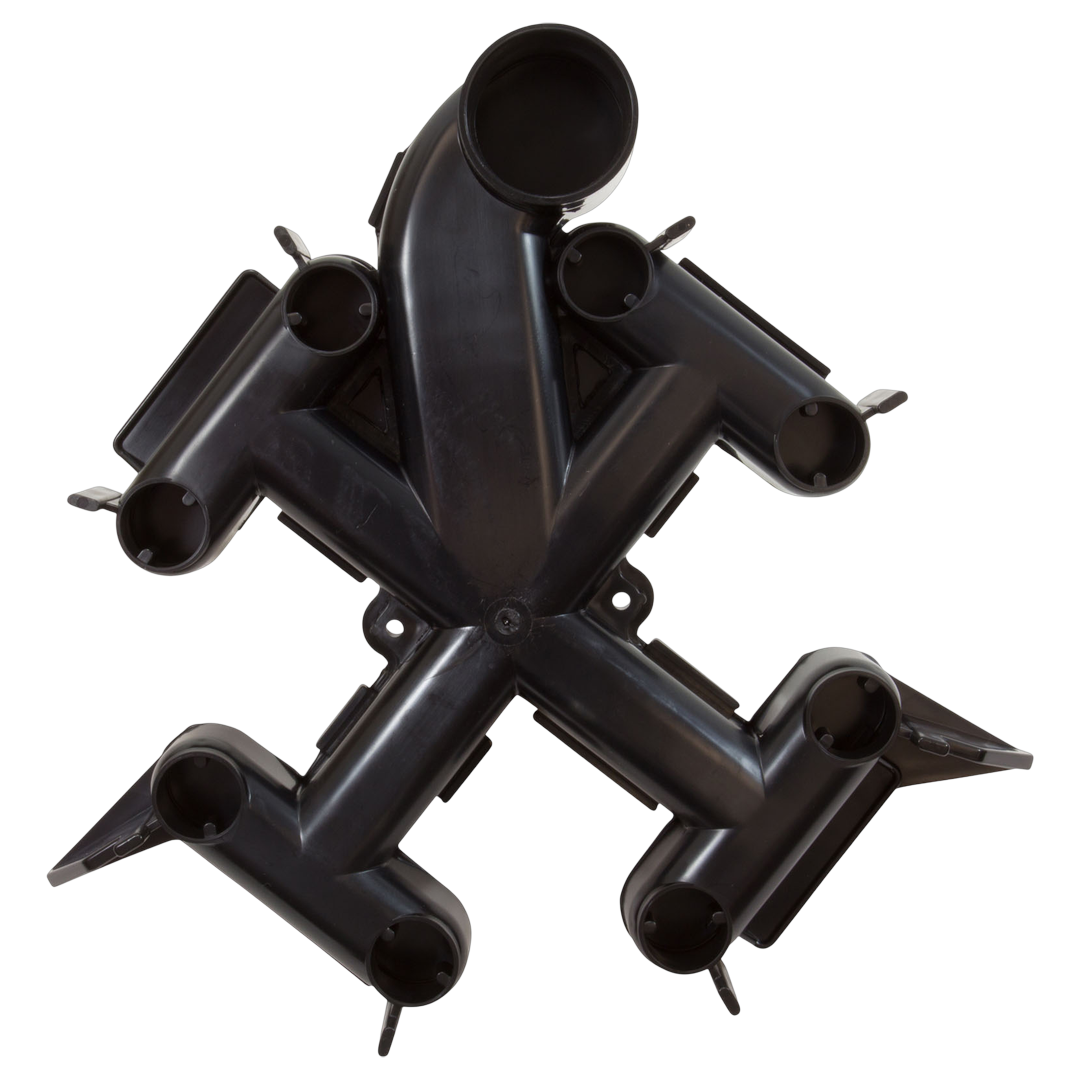 Underside view of Pentair 59023700 FNS Plus Top Manifold