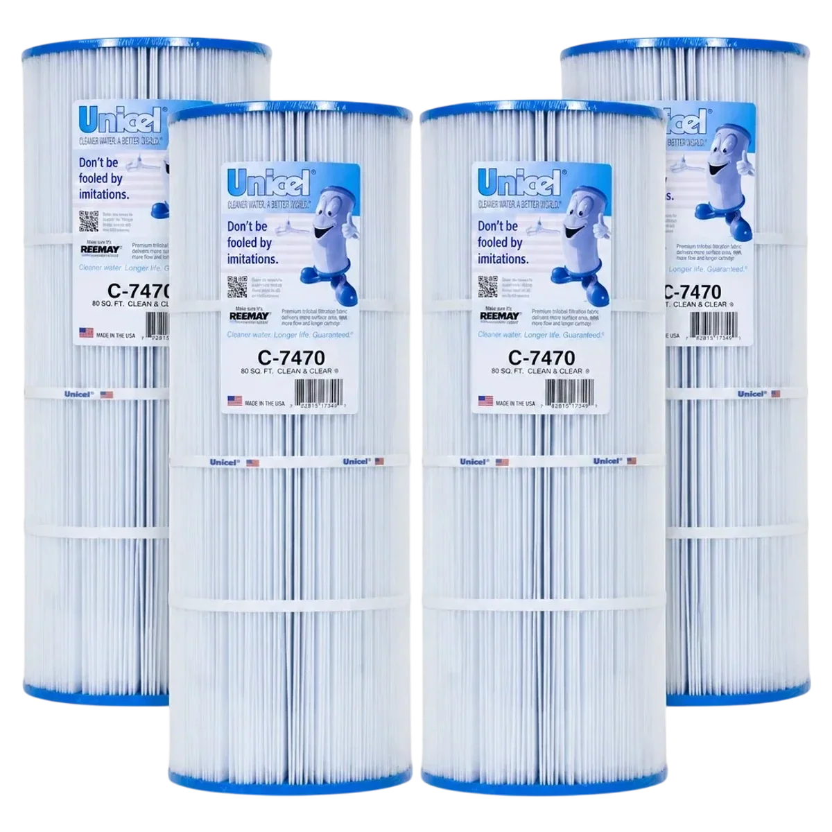 Unicel Clean & Clear Plus 320 Cartridge Set (C-7470-4)