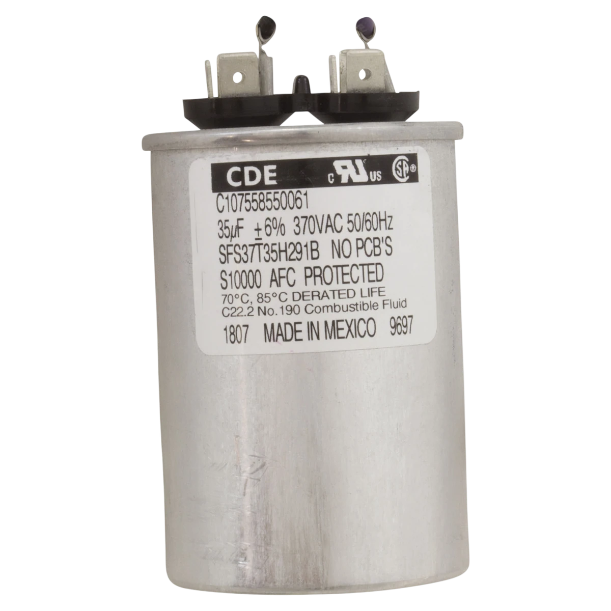US Motors C-Flange Pump Motor 1HP 115/230V 56J (ASB128) — product label