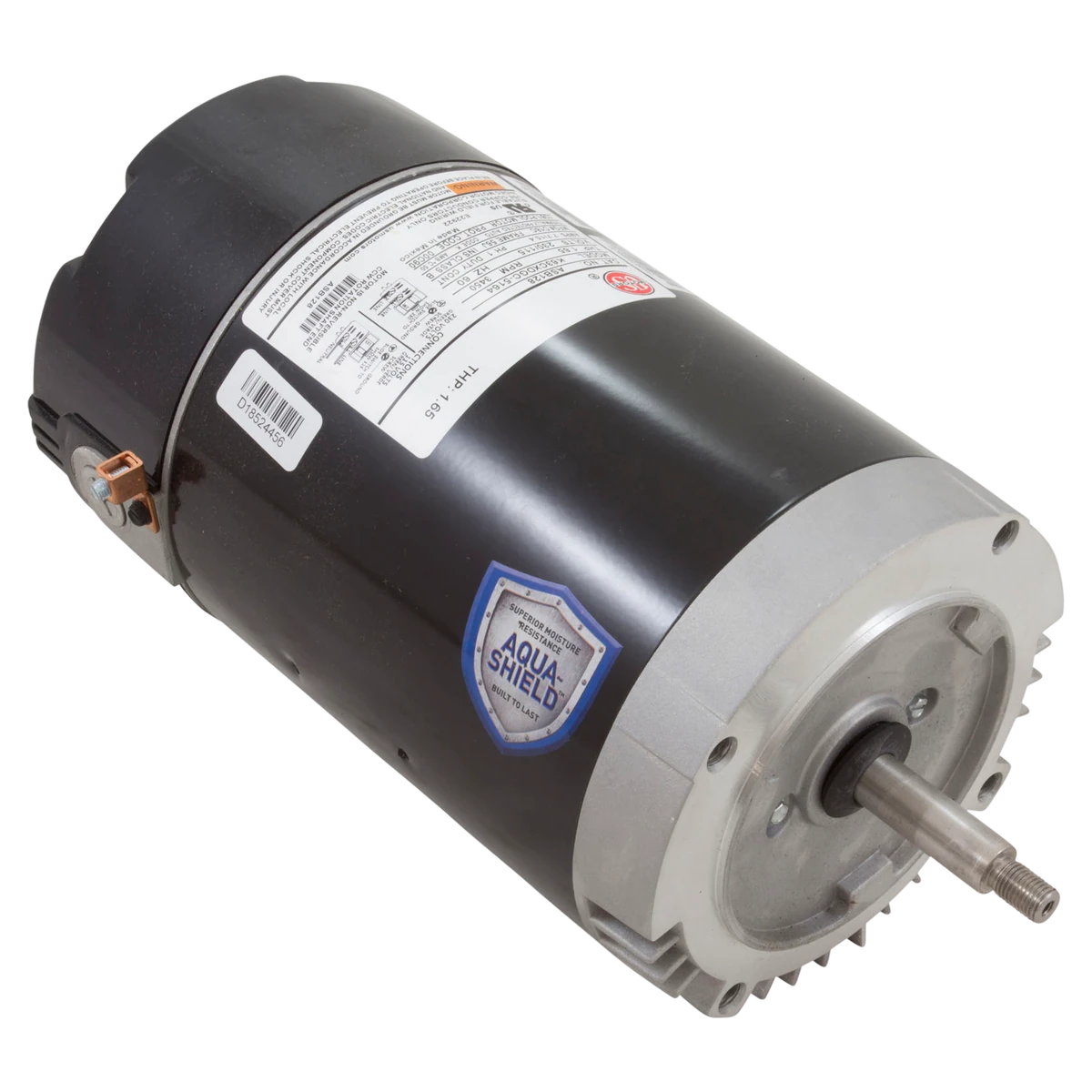 US Motors C-Flange Pump Motor 1HP 115/230V 56J (ASB128)