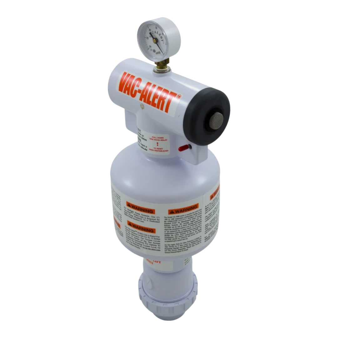 Vac Alert Safety Vacuum Release System for Suction Lift Applications