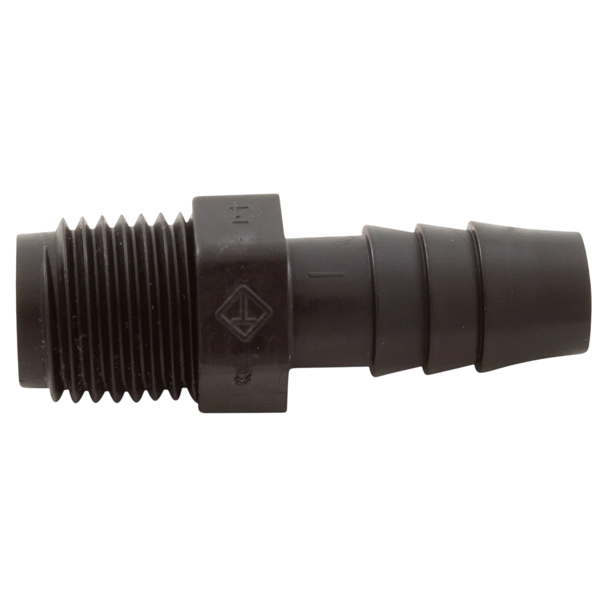 Valterra Products 3/8" Barb x 1/4" MPT Adapter (RF850) — side view
