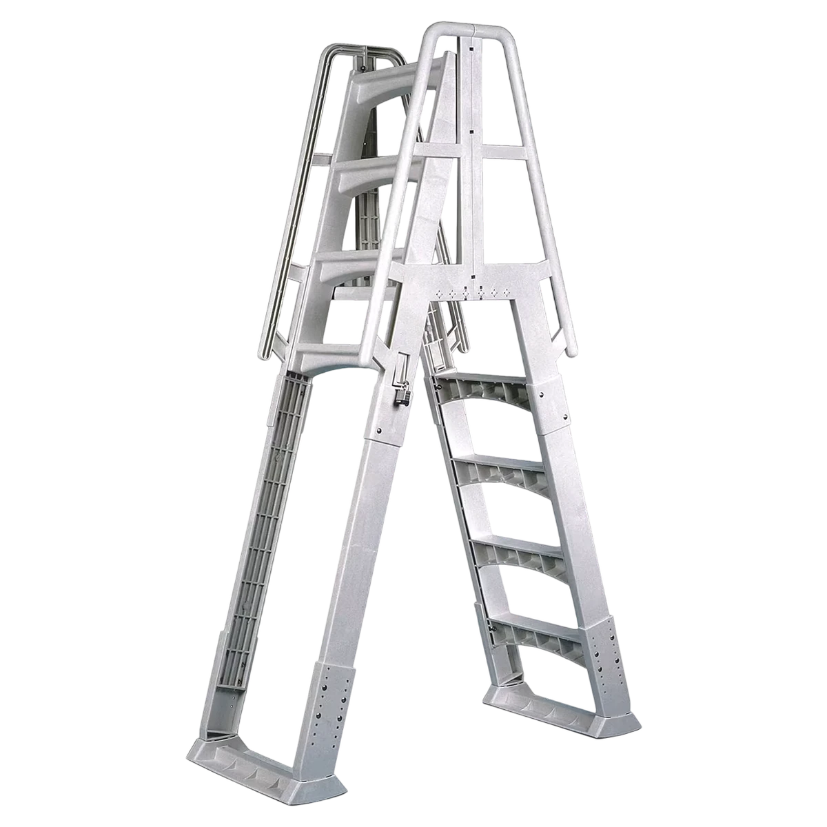 VinylWorks Canada A-Frame Slide Lock Pool Ladder (SLA-W)