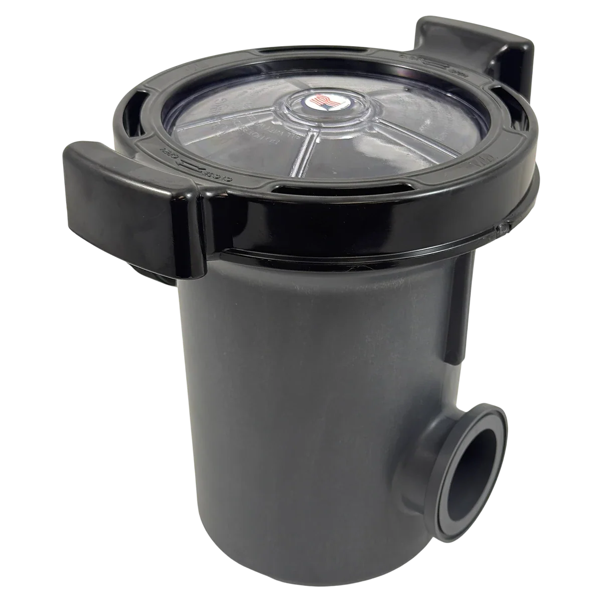 Waterway 6" Pump Trap Assembly (310-6600) — reverse view