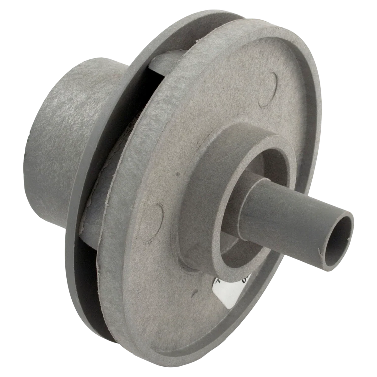 Waterway Plastics HiFlo Side Discharge Impeller 0.75HP (310-3990) — reverse view
