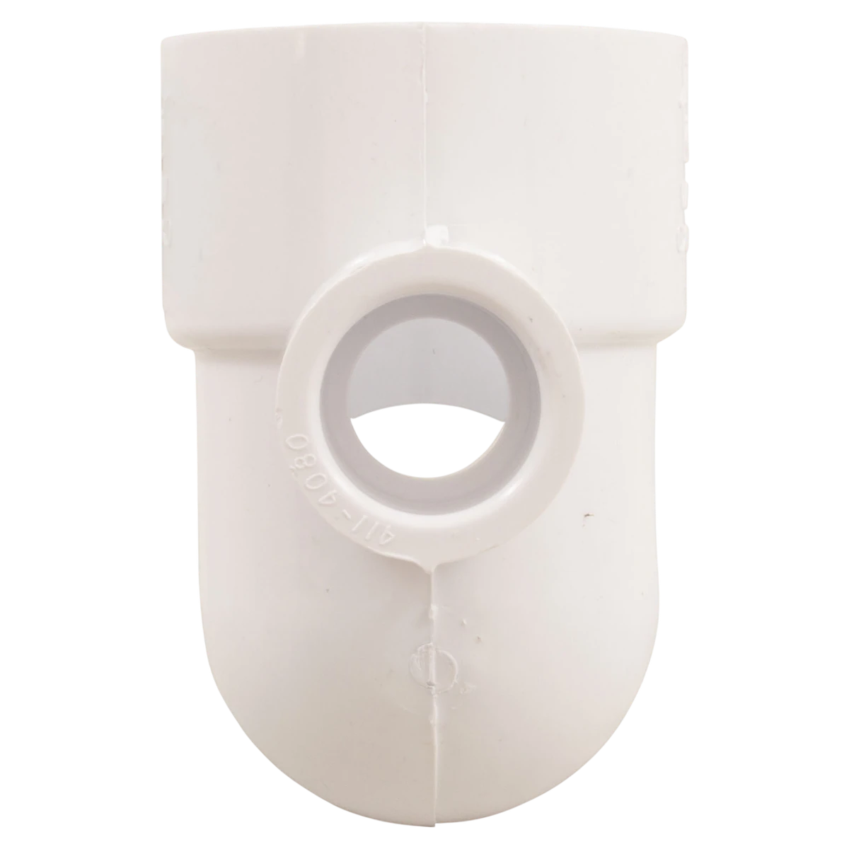 Waterway Plastics 90 Street Ell Side Outlet (411-4080) — back view