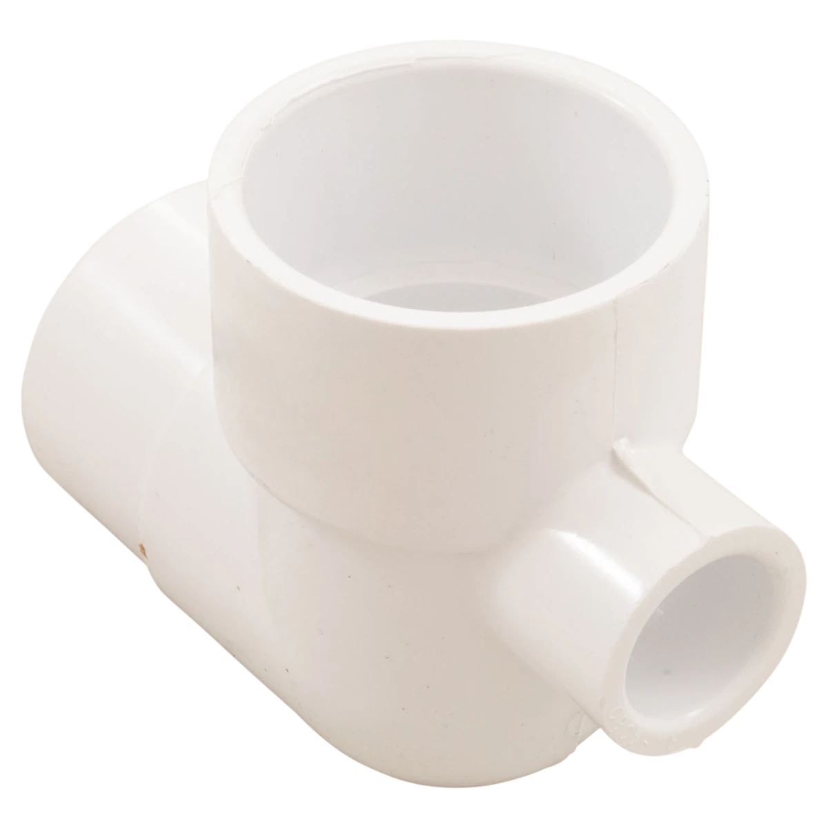 Waterway Plastics 90 Street Ell Side Outlet (411-4080) — reverse view