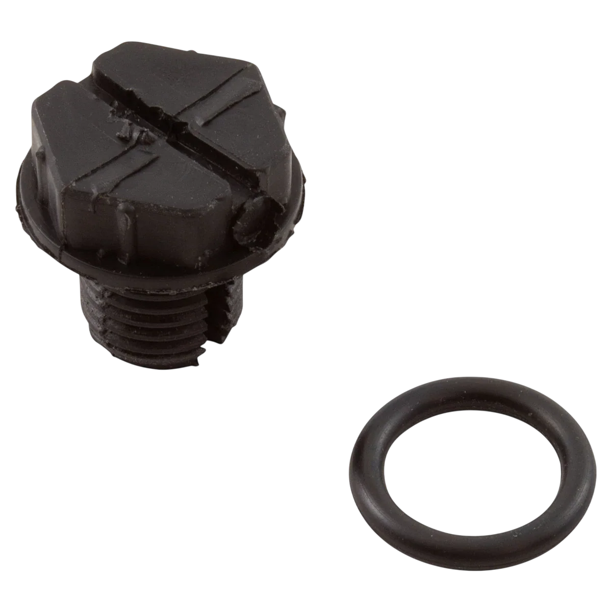Waterway Plastics HiFlo Drain Plug with O-Ring (760-1201) — included parts