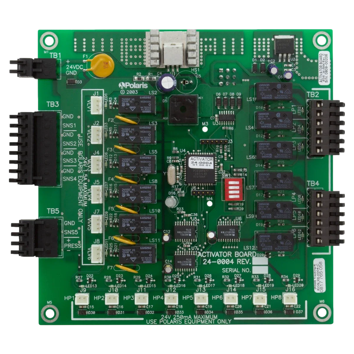 Zodiac Jandy EOS Activator Board (E12)