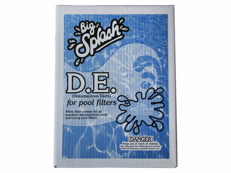 24 LB Splash D.E. | 4 Individual 6LB D.E. Powder Pouches | DEB24 - EZ Pools