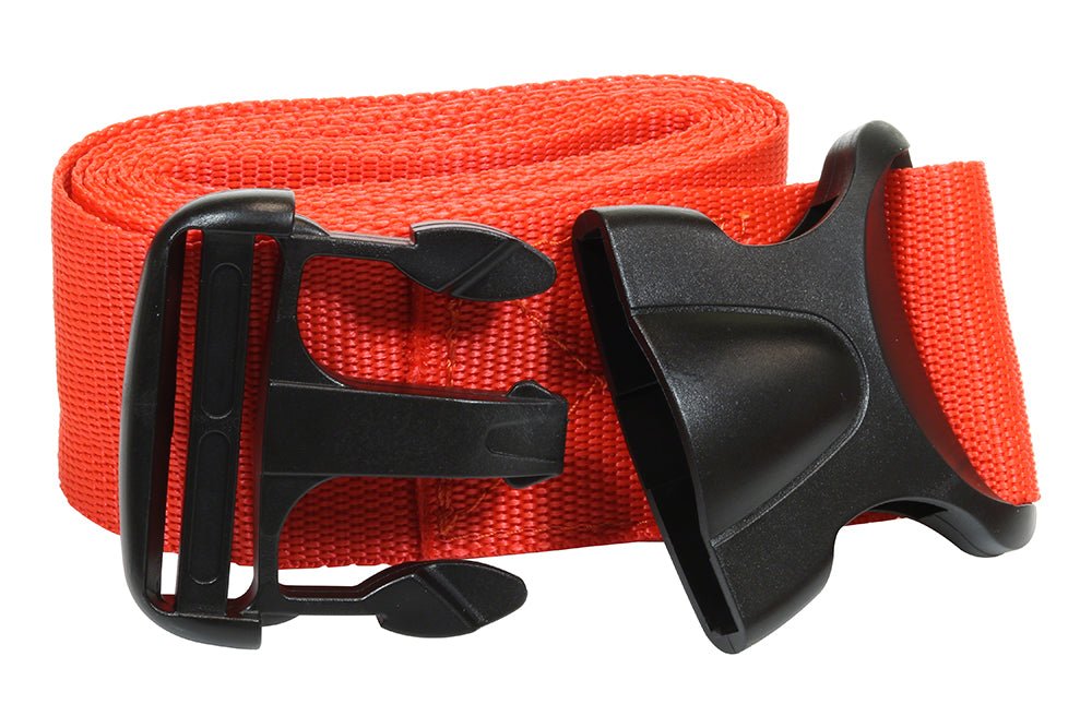 Body Restraint Spineboard Strap - Orange - EZ Pools